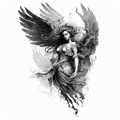 angel tattoo pic|beautiful angel tattoo designs.